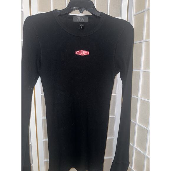 Jaguar Tops - Jaguar Logo Theme Thermal Ladies Women’s Size XL